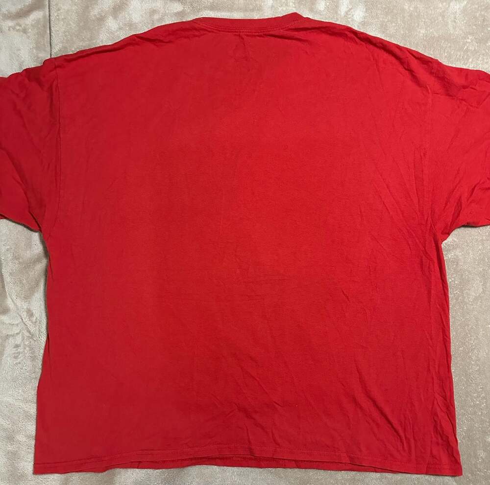 Popular Poison King Life Lion Graphic T-Shirt Red 3XL - Picture 3 of 4